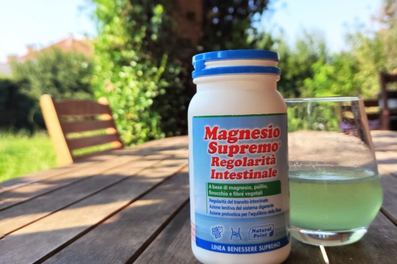 magnesio supremo regolarità intestinale