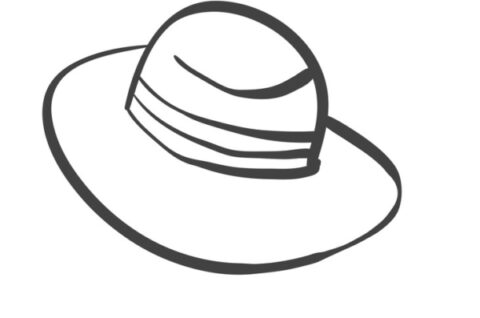 Cappello Da Sole Da Spiaggia Oversize Per Donne, Cappelli A Visiera